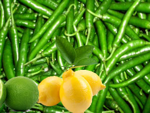 Lemon & Green Chilli